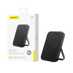 Foneng Wireless Magnetic Power Bank CX102 5000mAh Black Foneng Wireless Magnetic Power Bank CX102 5000mAh Black